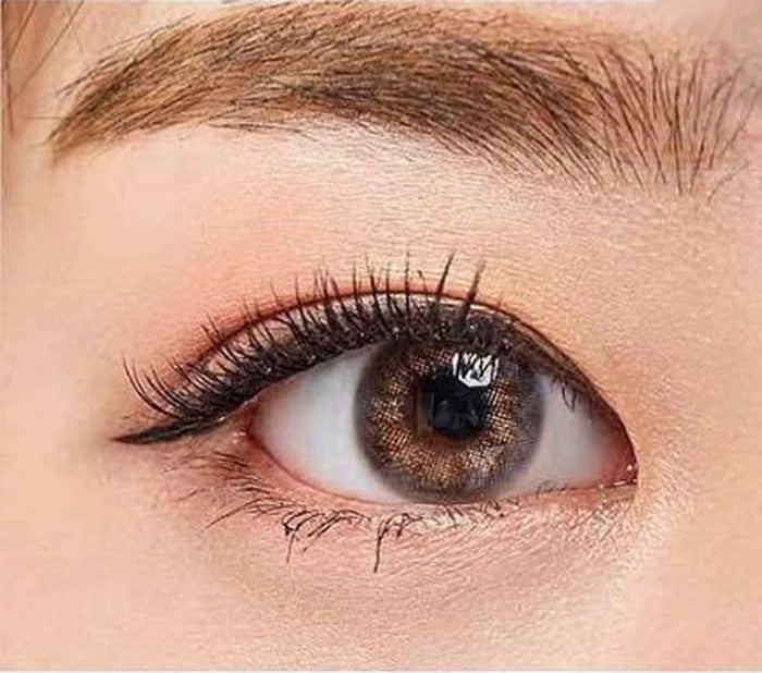 Western Eyes Caribe Gray circle lenses (US stock on grey colored cosmetic contacts)
