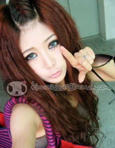 Nudy Aqua Blue CH-932 Circle Lenses