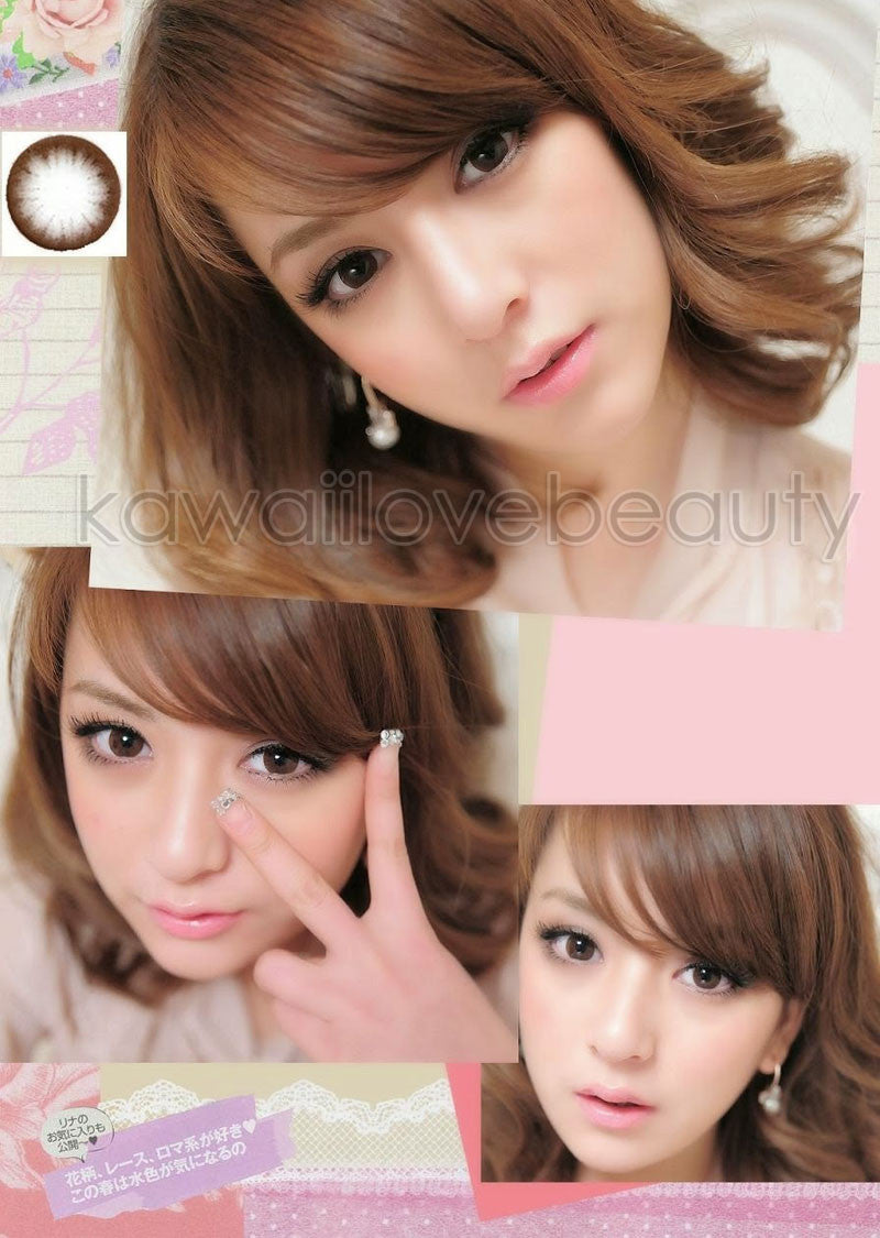 EOS Circle Brown circle lenses by Dolly Eye Main image