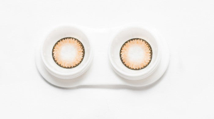 Tricolor Nudy Brown soft circle lenses
