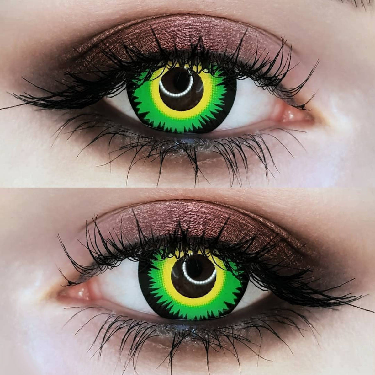 Green Werewolf Circle Lenses Secondary image