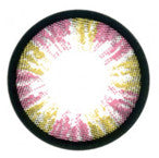 Rainbow Pink circle lenses by Sweety Brand Korea