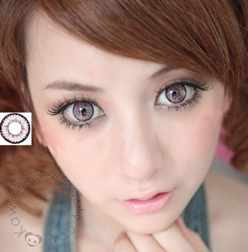 Dolly Eye Celeb Super Nudy Pink Circle Lenses Secondary image