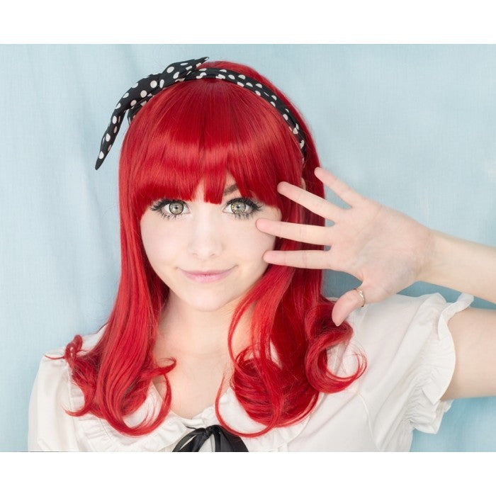 New! Rainbow Brown circle lenses by Sweety brand on light eyes.
