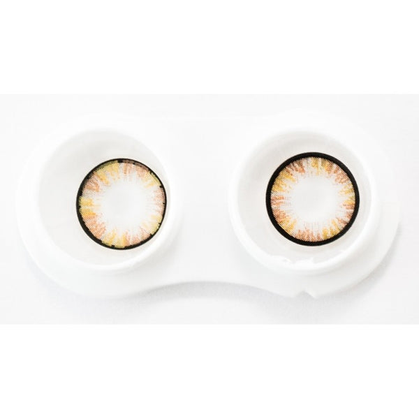 Sweety Rainbow Brown circle lenses