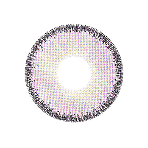 Urban Layer Cloud R Violet circle lenses are special colored contacts that feature natural mauve purple 3 tone blended color, and a dark limbal ring encircling your eyes to make them stand out for a cute and subtle dolly eyed look. Our authentic Cloud R Violet circle lenses ship fast from the USA and include a free cute contact lens case with each pair.