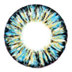 Barbie (Dueba) Luxury 3 Tones Blue circle lens.