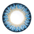 Geo Magic Color 14.2mm Berry Holic Sapphire Blue circle lens detail.