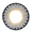 Circle lens design detail of CM-955 Geo Berry Holic Grey soft lenses.