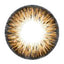 i-Codi Colors of the Wind circle lenses in Caramel Brown.