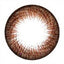 HC106 Chocolate Brown circle lens by Geo