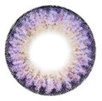 Geo WTB71 Xtra 3-Tone Violet circle lens design detail.