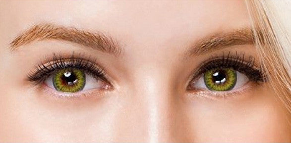 Colors of the Wind No.16 Kiwi Sherbet circle lenses