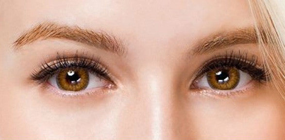 Colors of the Wind No.9 Caramel Brown circle lenses by i-Codi.