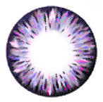 Barbie Luna Violet circle lens detail.