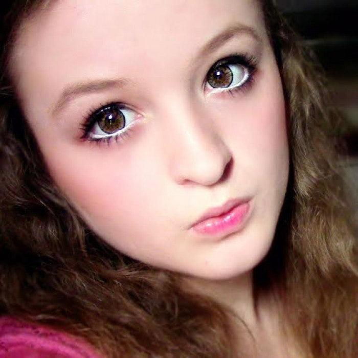 Barbie Jazzy 4 Tones circle lenses in brown