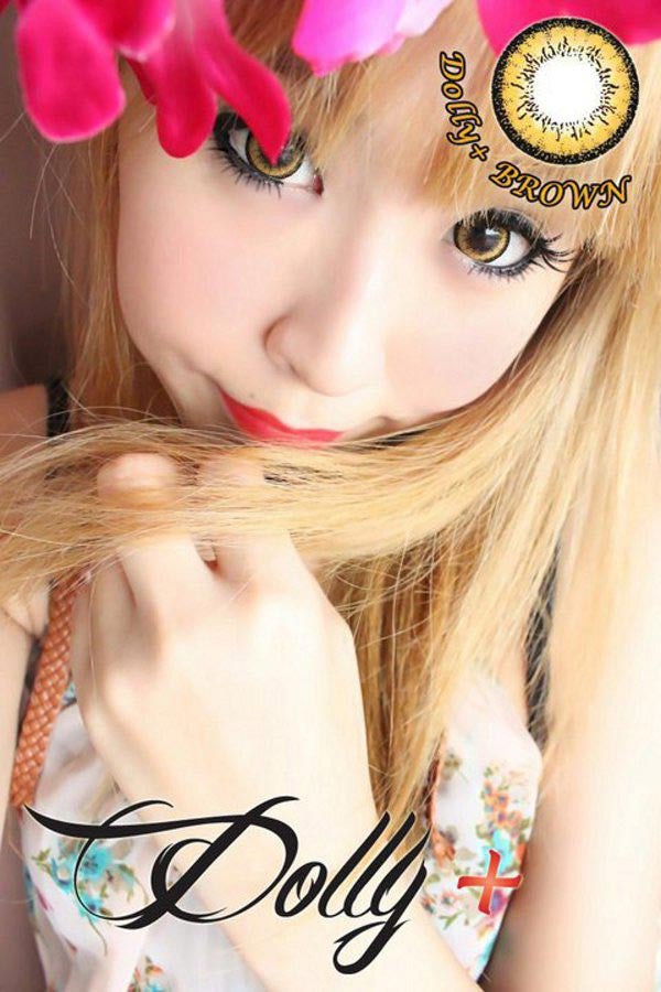 Dolly+ Brown Circle Lenses Secondary image