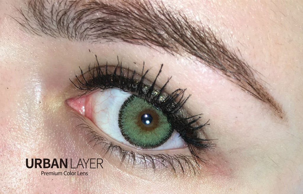 Cloud R Green Circle Lenses | 1 Year