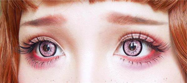 Dolly Eye Pink Circle Lenses