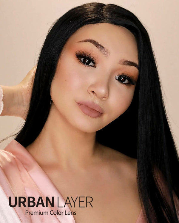 Cloud Black Circle Lenses | Yearly Contacts
