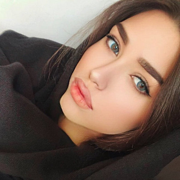 urban Layer Cloud Blue colored contact lenses are ideal for a natural and complete color change
