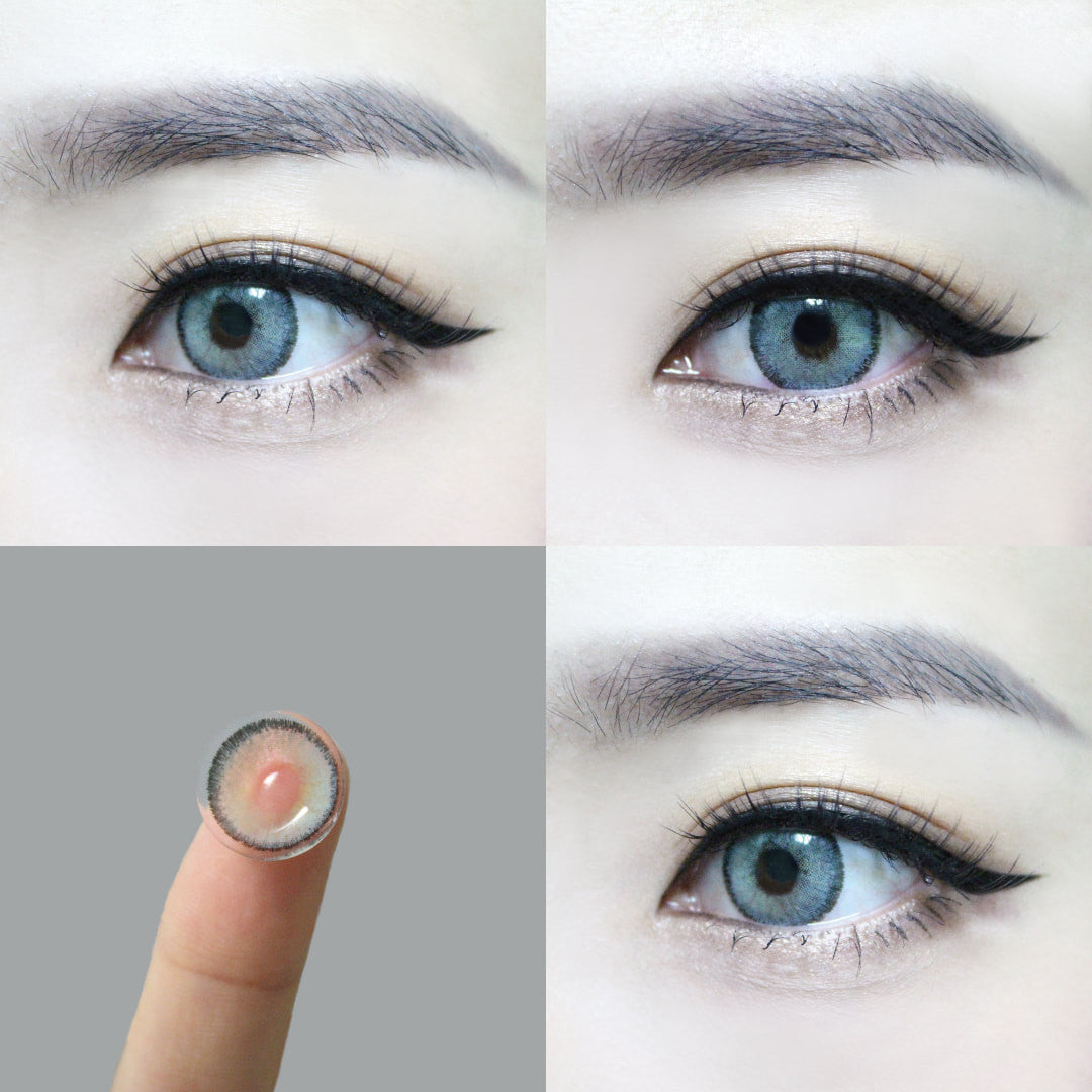 Cloud R Gray circle lenses by Urban Layer