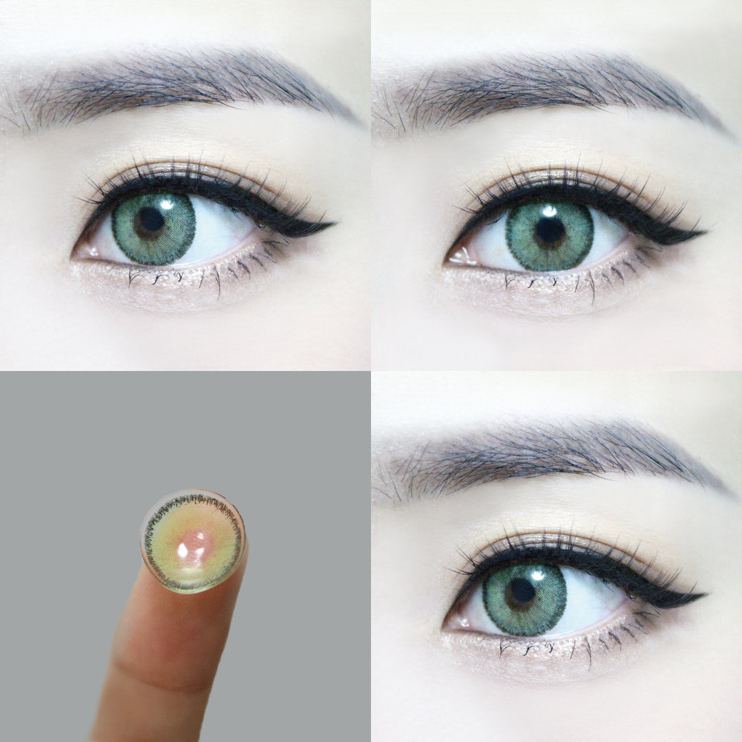 Cloud R Green Circle Lenses | 1 Year