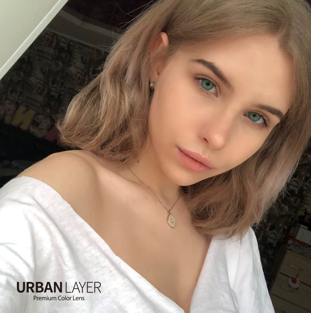 Cloud Blue Colored Lenses | Yearly