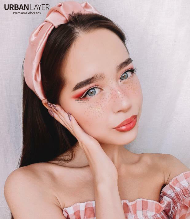 Cloud R Blue Circle Lenses | 1 Year