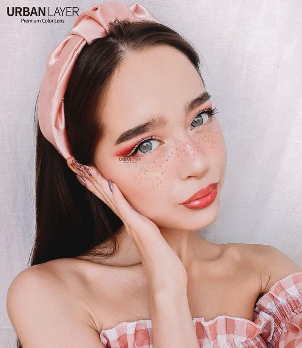 Cloud R Blue Circle Lenses | 1 Year