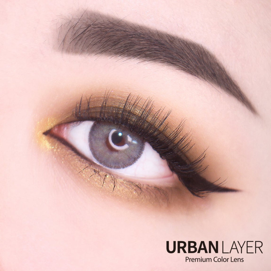 Cloud R Deep Gray Circle Lenses | 1 Year