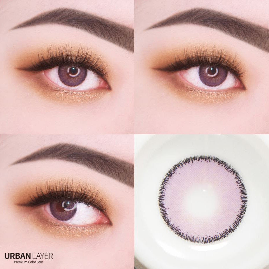 Cloud R Violet Circle Lenses | 1 Year Secondary image