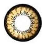 Design detail of Geo CM834 Angel Brown circle lens.