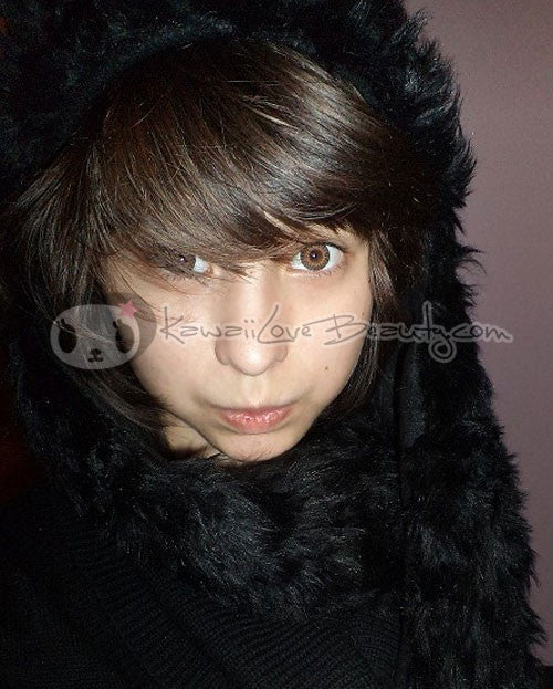 CM-954 Berry Holic Brown colored circle lens by Geo.