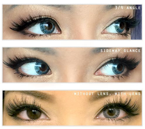 Geolica Lady Aqua Blue Circle Lenses