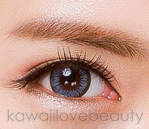 Cool Grey colored contact lenses / circle lenses.