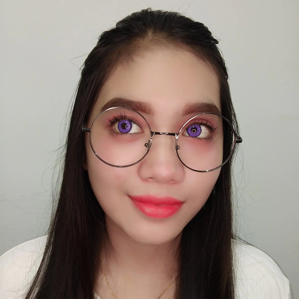 Devil Purple Circle Lenses