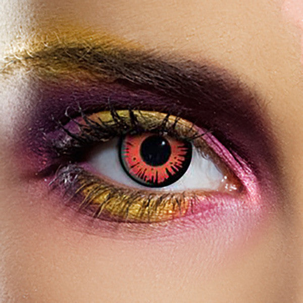 CrazyLab Twilight Breaking Dawn red cosplay contact lenses