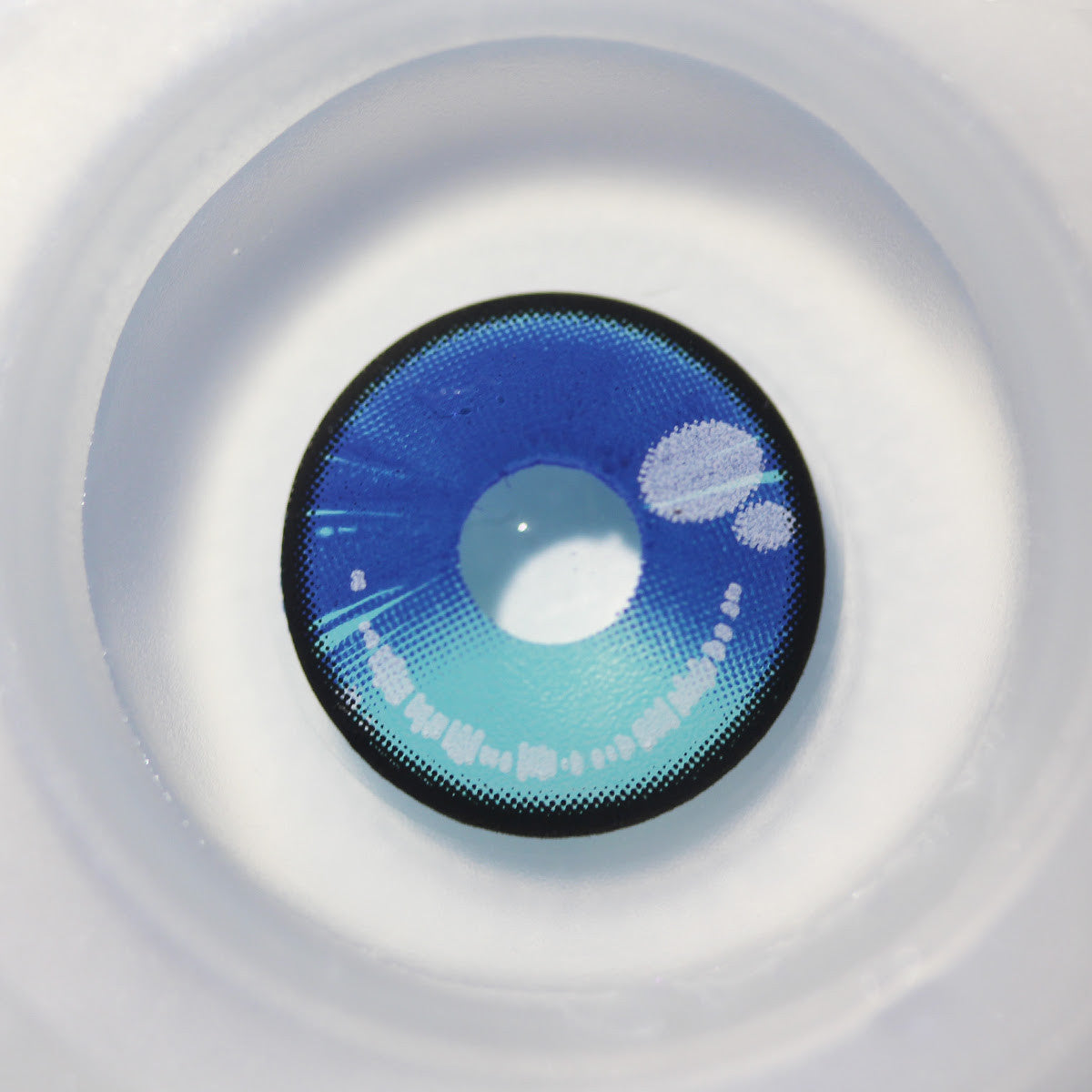 Anime2 Blue Circle Lenses | Yearly