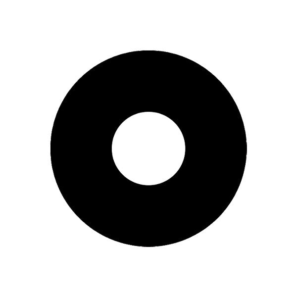 These lenses are as black as they get, with black opaque color covering the iris completely, whether your natural color is dark or light. Each pair of bold Black Out circle lenses by CrazyLab Korea comes with a free contact lens case and ships fast from the USA.