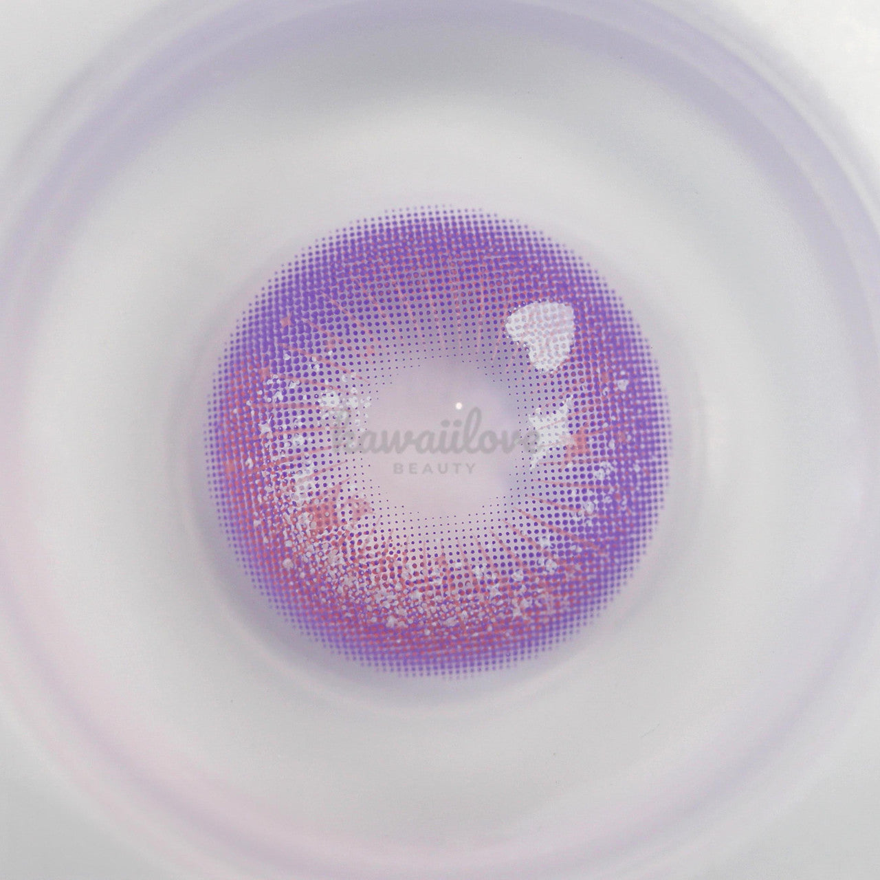Candy Pop Violet Circle Lenses | Yearly Lens Secondary image