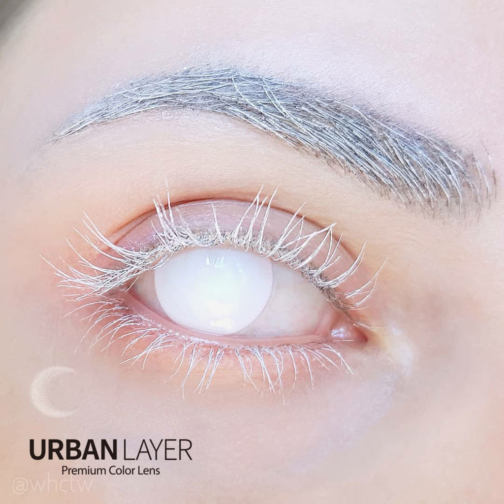 White Blind Circle Lenses