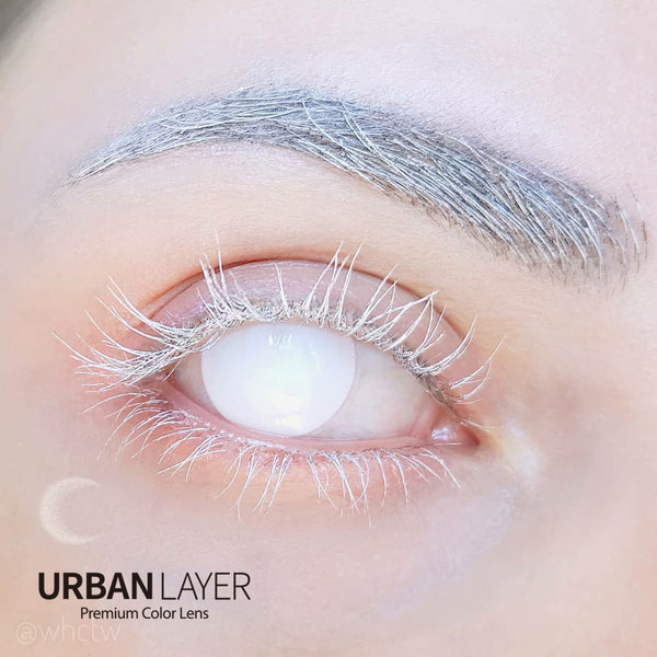 White Blind Circle Lenses