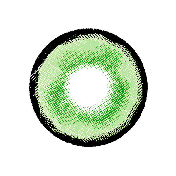 Embellish your eyes with supreme opaque and vividly bright color with Aqua Man Green circle lenses by CrazyLab (USA in stock, fast shipping). These dramatic gradient green cosmetic lenses make your eyes pop even from a distance with its defining black circle outer rim, making them effective for cosplay looks and more.