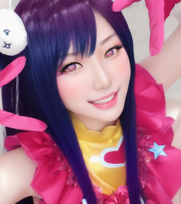 AI Hoshino special effects circle lens colored contacts ship fast from the USA.