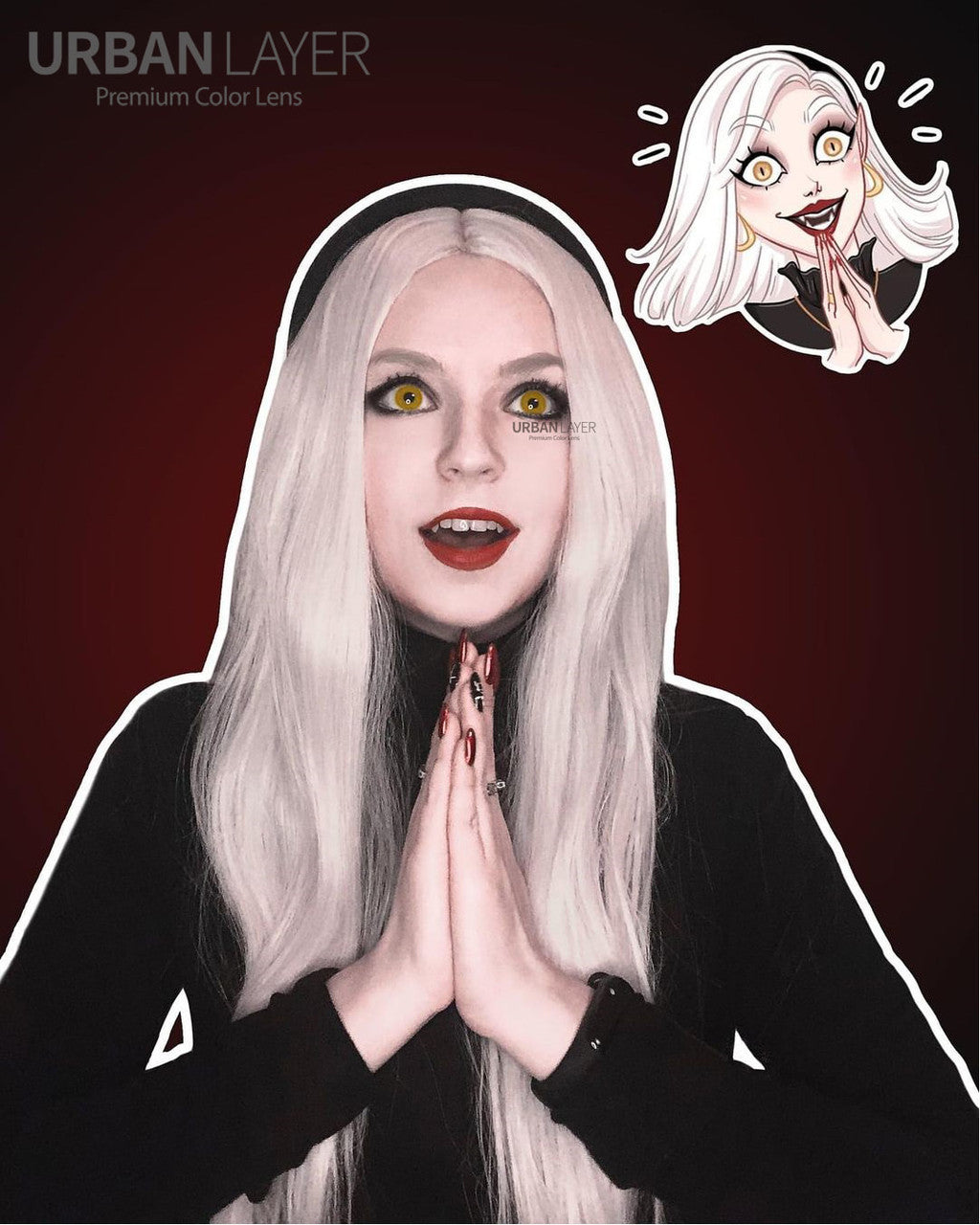 Vivid Yellow Circle Lenses