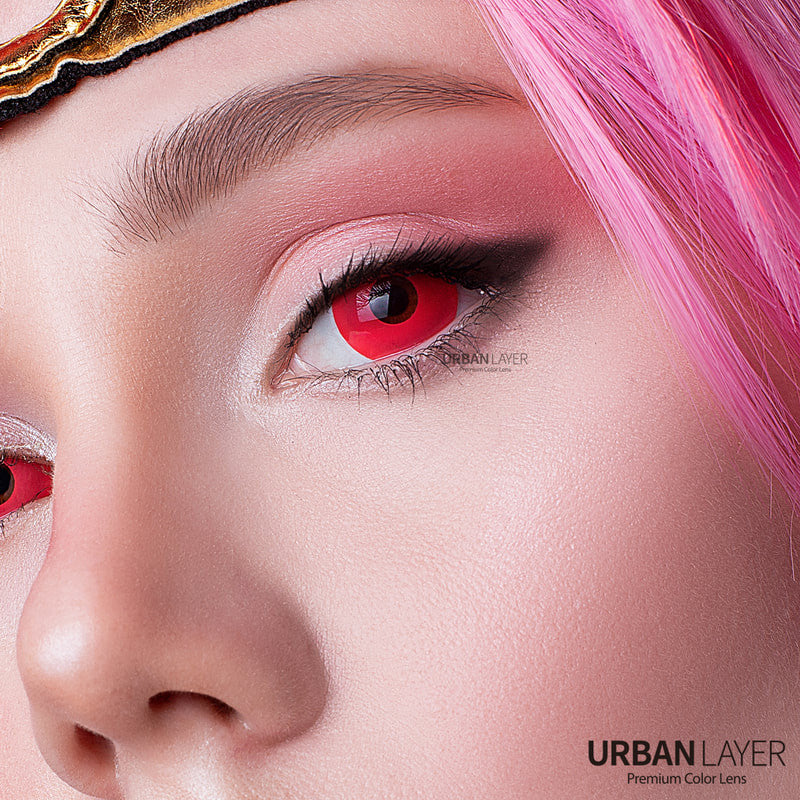Vivid Pink Circle Lenses Secondary image
