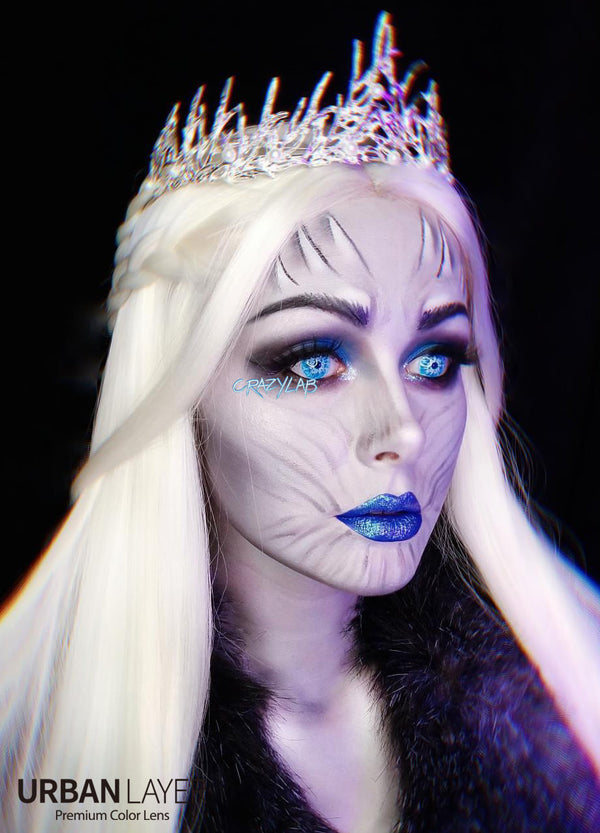 White Walker UV Circle Lenses | Yearly