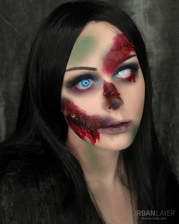 White Walker UV Circle Lenses | Yearly