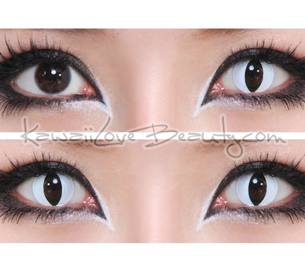 Crazy White Cat Eye SF-W05